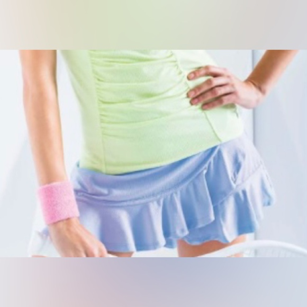 Lija Lime Green Tennis Pickleball Golf Skirt Skort Size US M